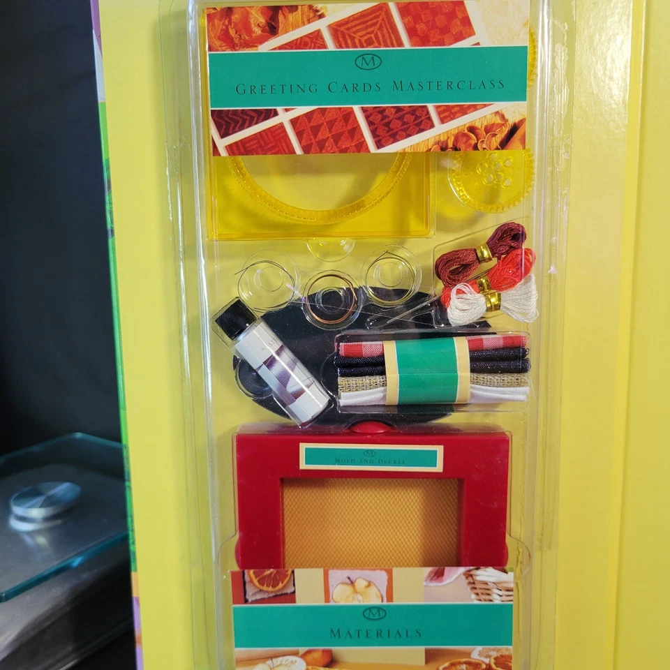 Greeting Cards Masterclass DIY How to Arts Craft Kit Gift Set With Guide NEW - Image 2 of 4