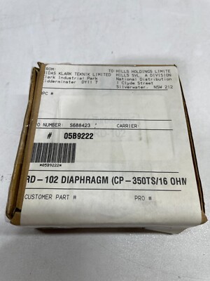 1 x Turbosound RD102 Diapraghm CD101 CD102 Beyma CP350TS 16 ohms