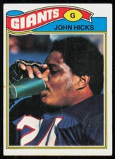 1977 Topps John Hicks NYG #277