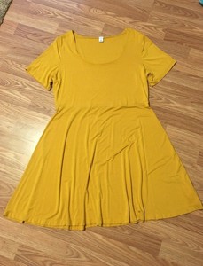 jersey fit and flare midi dress