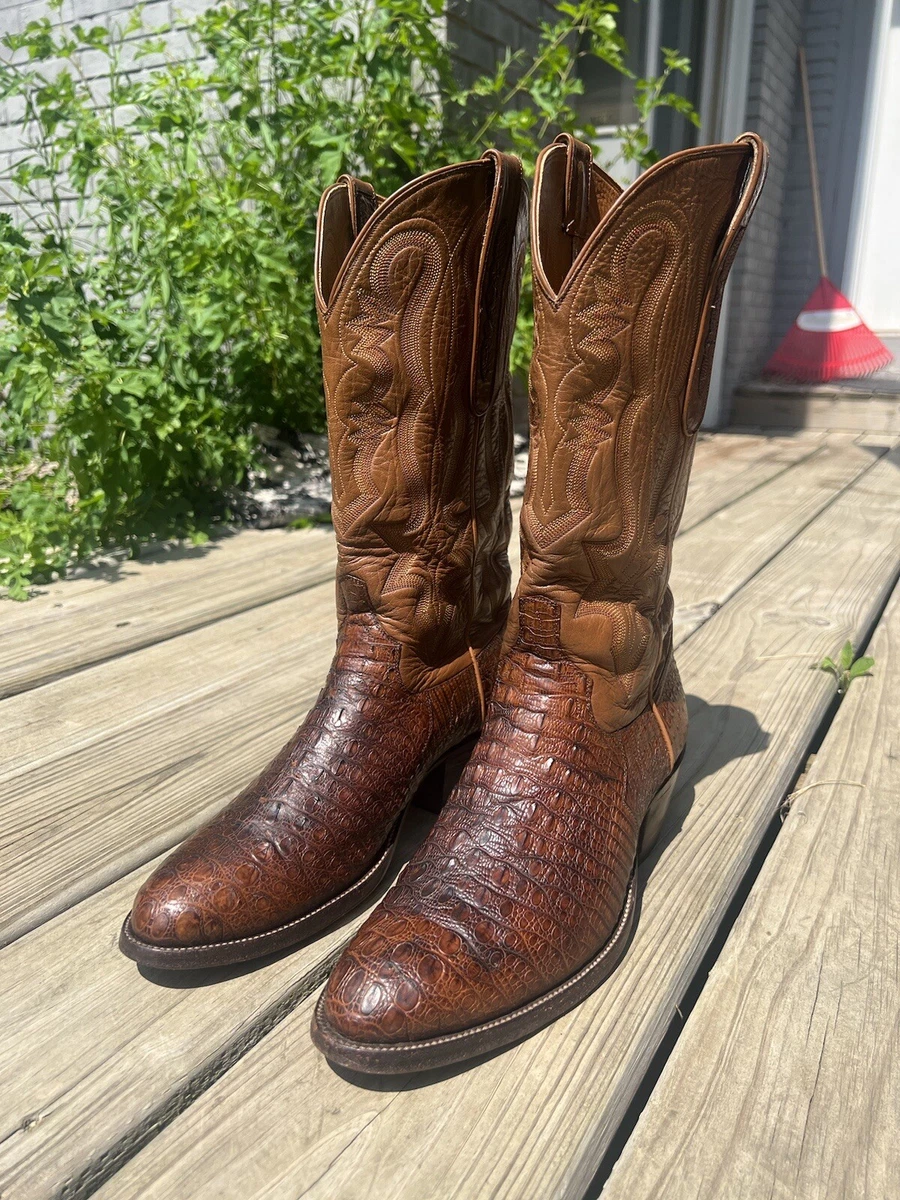 Hornback top cowboy boots