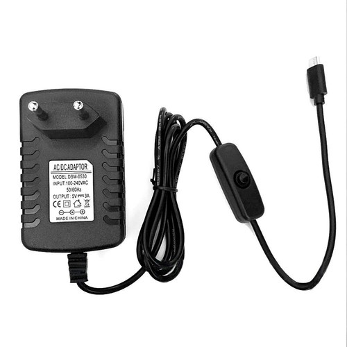 5V 3A Micro USB AC Adapter DC Wall Power Supply Charger Cord for Raspberry Pi 3 - Picture 5 of 8