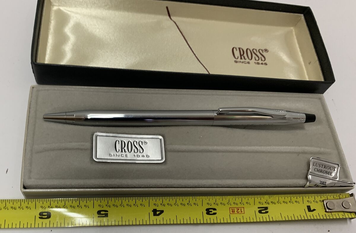 Vintage Cross (Since 1846) Lustrous Chrome Mechanical Pencil Vintage Cross (Since 1846) Lustrous Chrome Mechanical Pencil