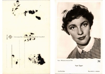CPA AK Inge Egger FILM STAR (559232)