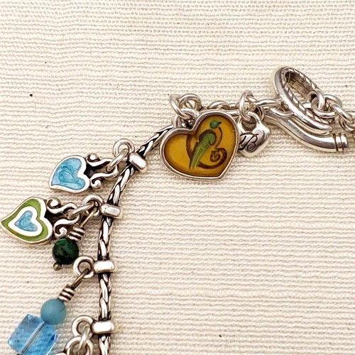 "Brazalete Dije Brighton Abraza Vida Mariposa y Flores 7-1/2" - Imagen 5 de 10