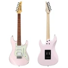 Ibanez AZ Essentials AZES40-PPK Pastel Pink Electric Guitar with Gig Bag