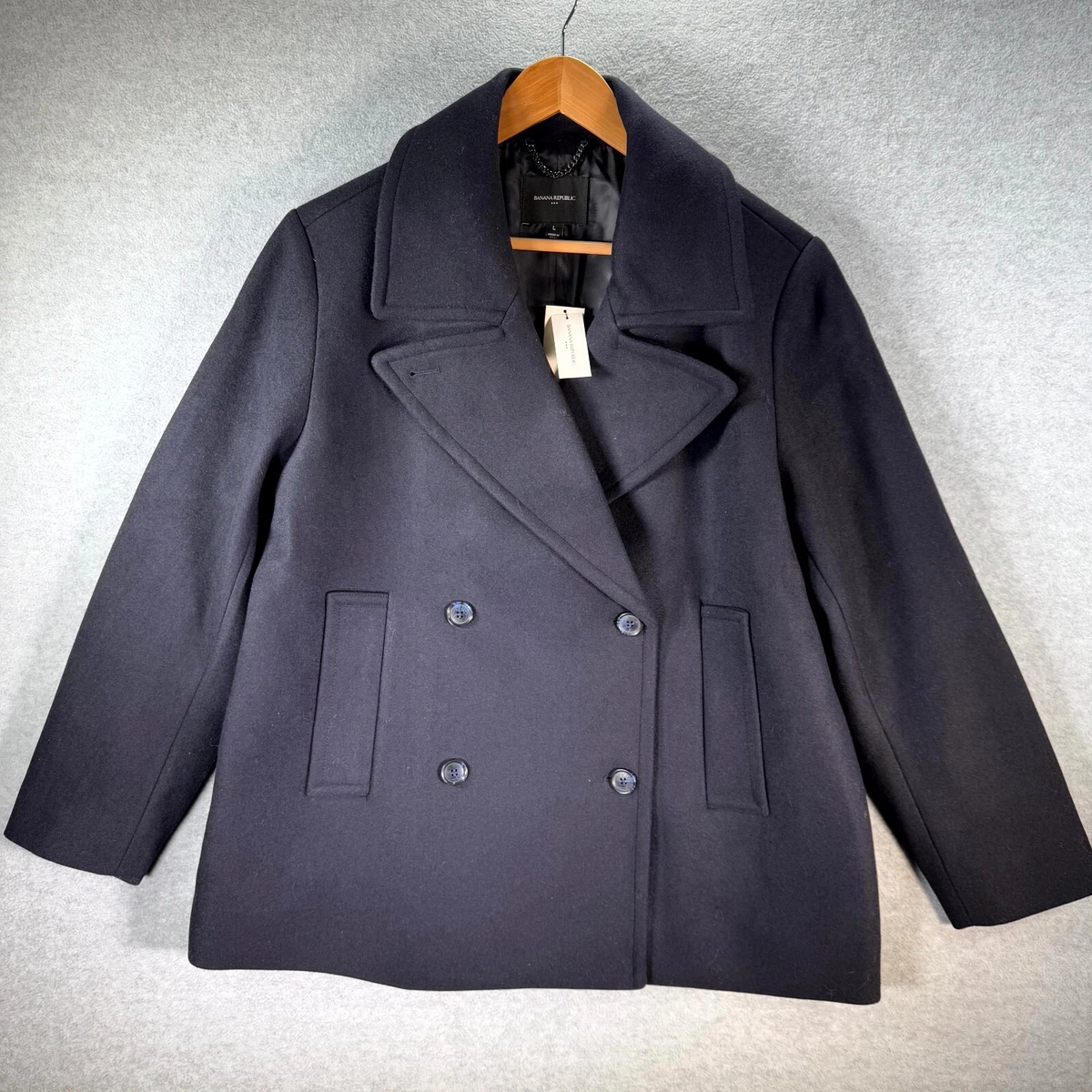 Banana Republic Pea Coat Coats for Men for sale | eBay