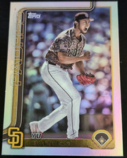 2025 Topps Series 1 Yu Darvish # 323 Rainbow Foil San Diego Padres