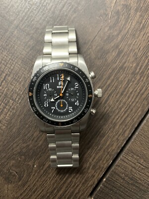 used Shield Exley Steel Case Chronograph Shield