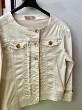 Giacca donna cerimonia elegante beige panna ALISYA M adulta