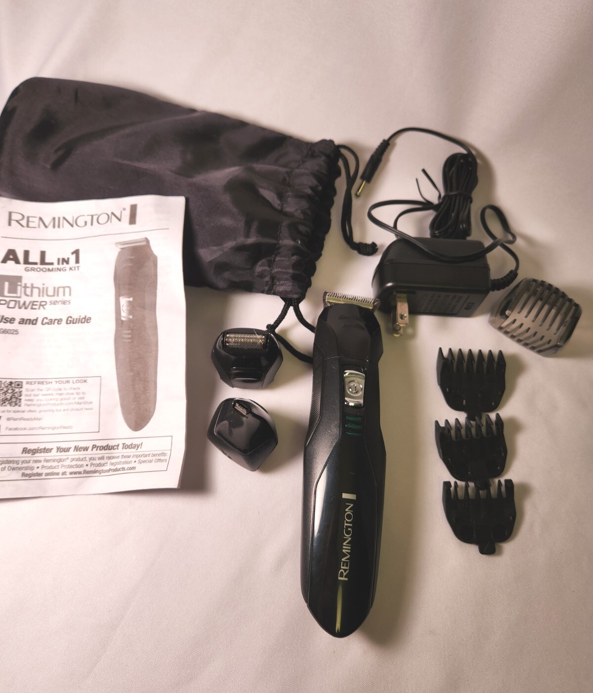 Remington Lithium Power Series All In 1 Grooming Kit PG6025