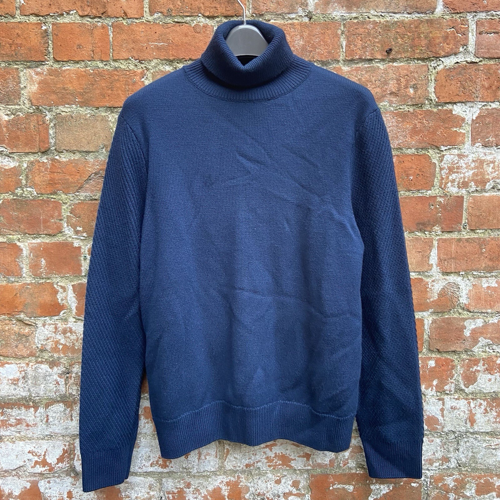 The Kooples Turtleneck Jumper Men’s Large Navy Blu...