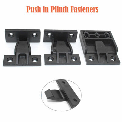 Pack1/2/4 Push in Fittings Press Fit Panel Clips Sockel Verbindungselemente