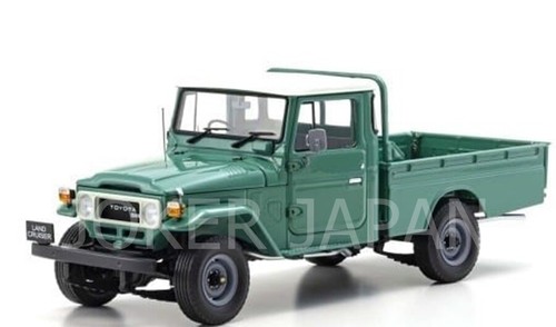 Kyosho 1/18 Toyota Land Cruiser 40 Pickup Fashion Green KS08958FG Diecast Model