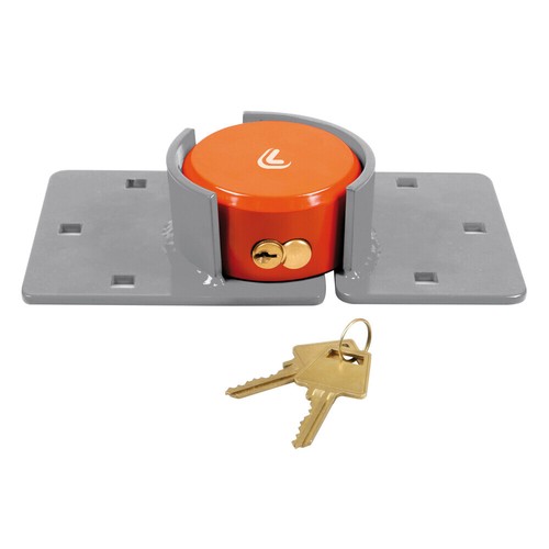 CUNEO FERMA BLOCCA RUOTA ARRESTO CARRELLO RIMORCHIO CARAVAN CON - Foto 7