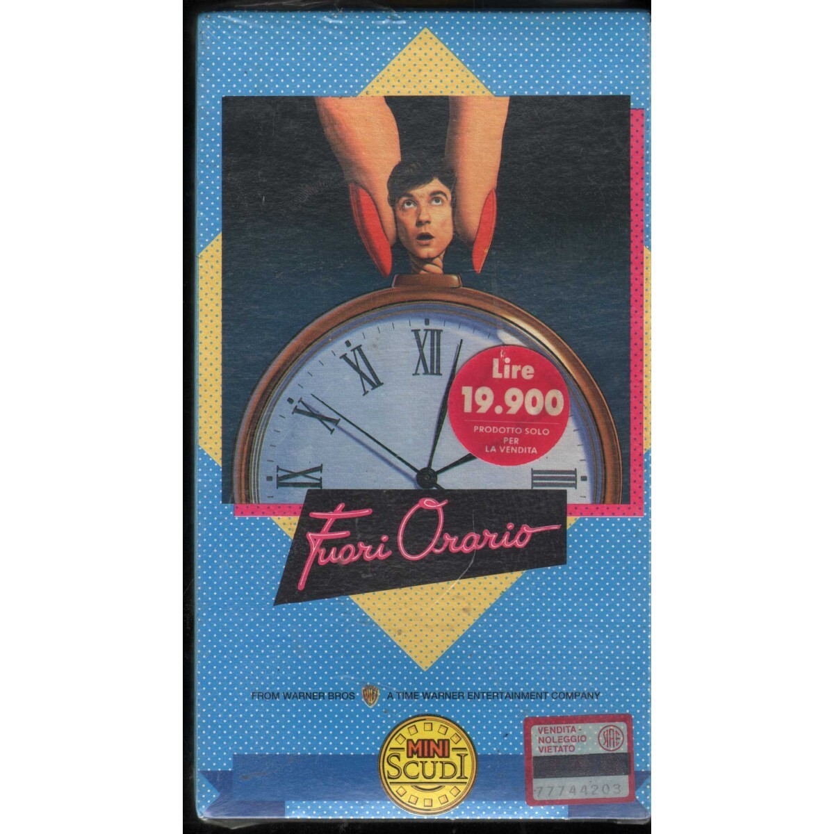 Out of Hours VHS Martin Scorsese Univideo - PIV11528 Sealed