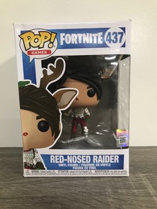 fortnite pop vinyl red nosed raider