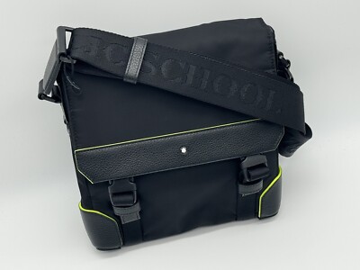 MONTBLANC X PUBLIC SCHOOL NEW YORK ENVELOPE CROSS BODY BAG NEW 100