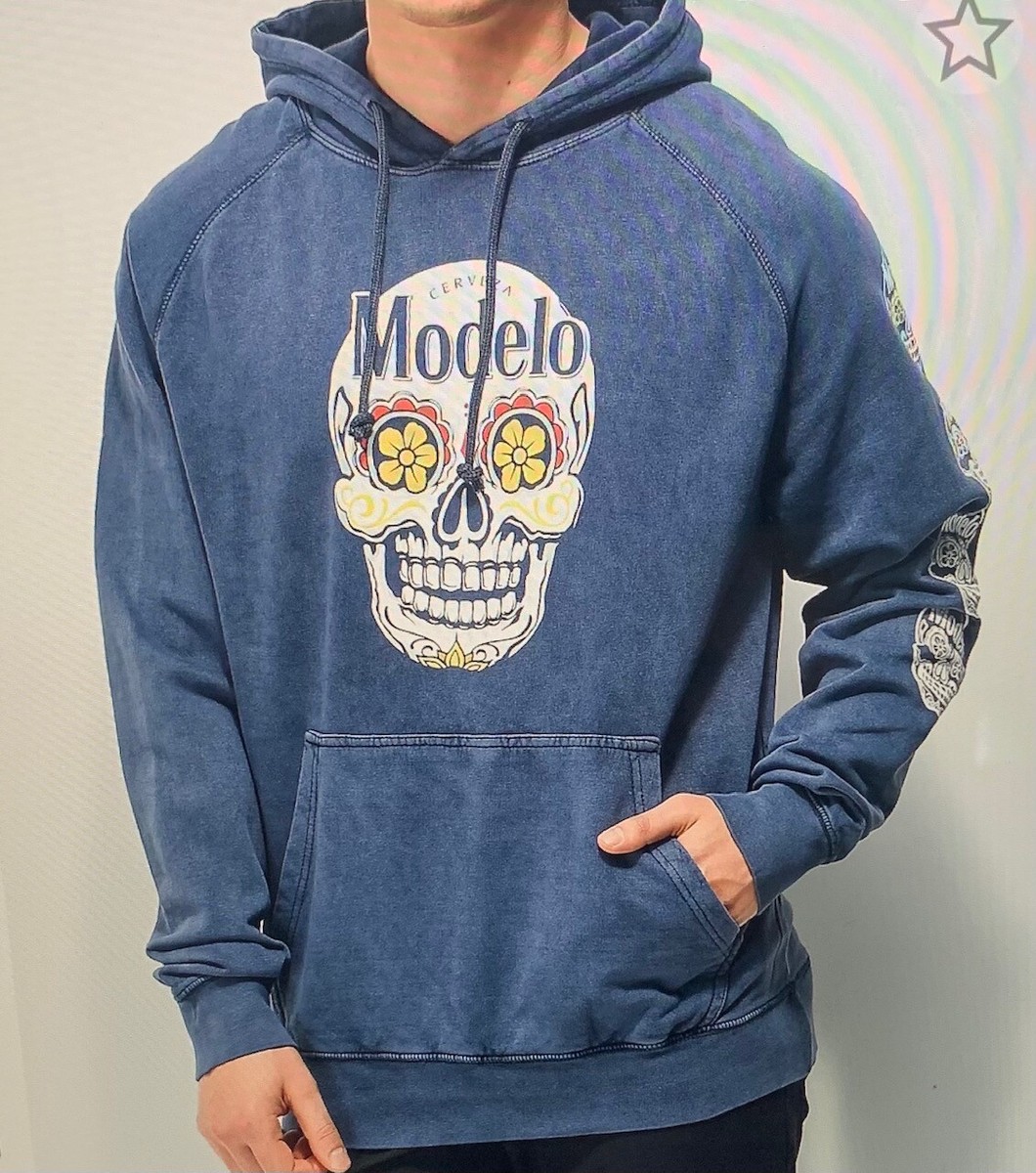 ZUMIEZ Mister Cartoon x Modelo Navy Hoodie | eBay