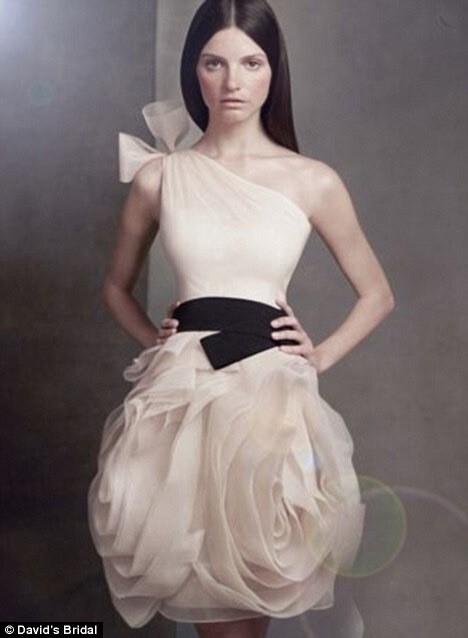 Vera wang White Size Ivory Colour Dress Gown Cocktail Bridesmaid