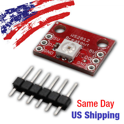 WS2812 5050 RGB 1-Bit LED Breakout Module - 5V, Arduino-Compatible - US Shipping