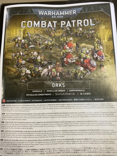Combat Patrol: Orks Warhammer 40K OPEN BOX READ DESCRIPTION! - Picture 4 of 14
