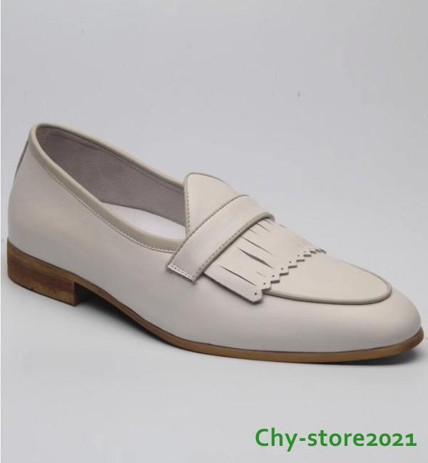 SAOLA Mocassini comodi in vera pelle slip on formali da uomo nappa scarpe casual business