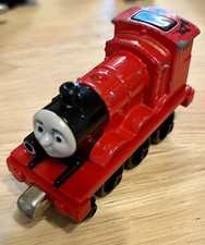 James Talking Engine Thomas The Train Sound Lights Up Metal Magnetic Mattel G35A