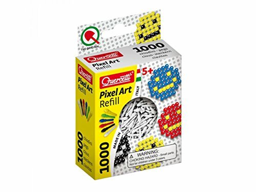 Quercetti 02479 - Gioco Refill Pixel Art, Bianco (L8J)