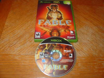 Fable (Microsoft Original Xbox, 2004) Minty Disc Perfect