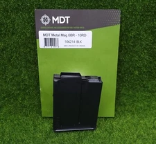 MDT Magazine AICS 6mm Norma BR (Bench Rest) 10-Round Steel Nitride - 106214-BLK