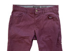 MICHAEL KORS Mens Parker Slim Fit Stretch Pants jeans 30x30 burgundy maroon red — photo 3