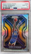 2020-21 Prizm James Wiseman Silver PSA 10 #268 RC 🔥