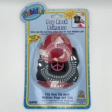 🌟 New Webkinz Pop Rock Princess Outfit - Unused Code, Pet & Smoke-Free 🌟