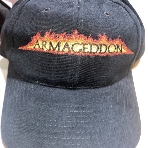 Vintage Retro 1998 Armageddon Movie Promo Hat Strapback Baseball Cap - Picture 12 of 12