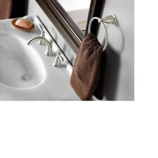 Moen Brantford Brushed Nickel Wall Mounted Towel Ring Holder YB2286BN