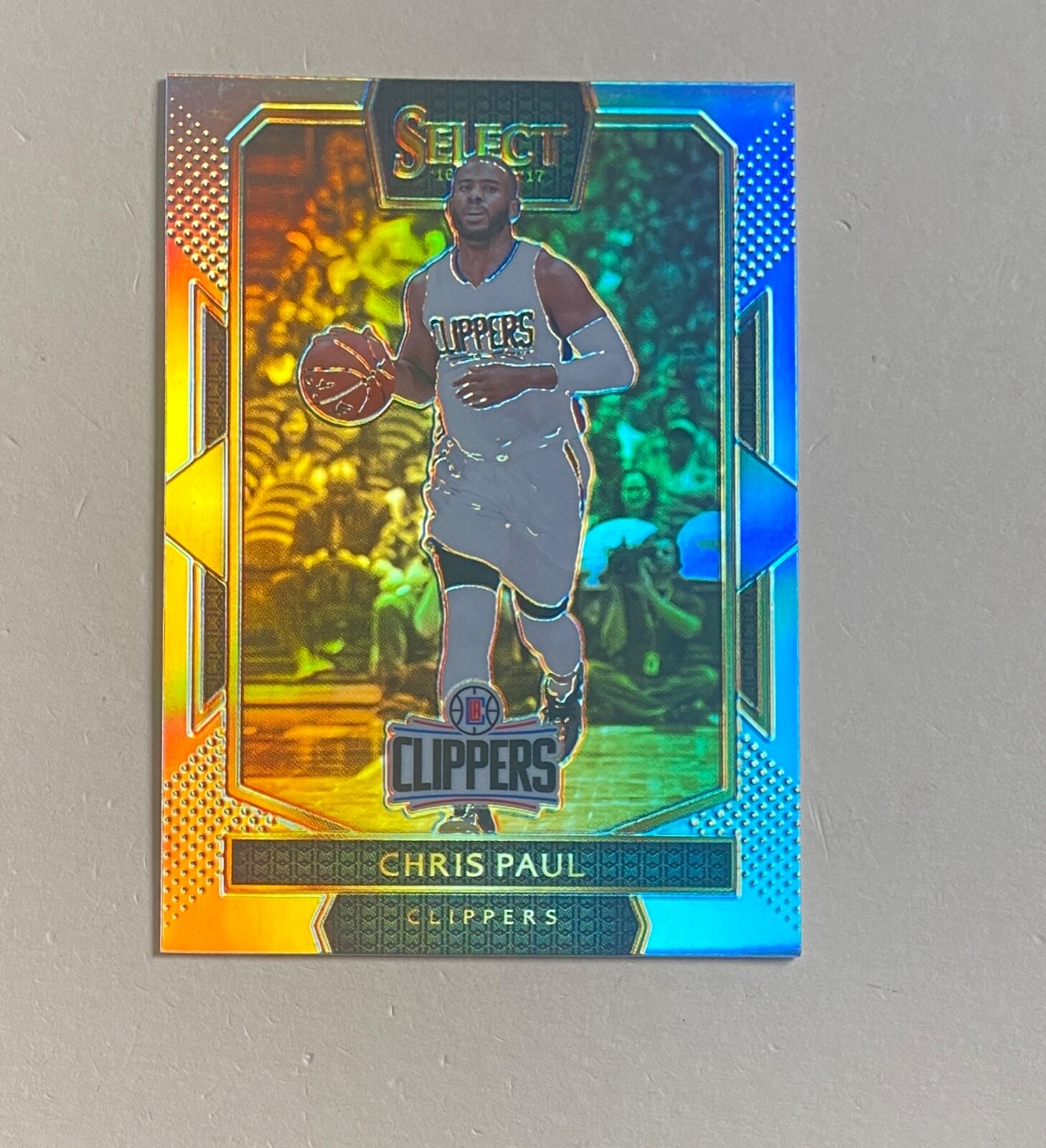 2016-17 Panini Select Courtside Silver Prizm Chris Paul #210 SP #P9460