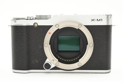 Fujifilm X Series X-M1 16.3MP Digital Camera - Silver (Body Fujifilm X Series X-M1 16.3MP Digital Camera - Silver (Body