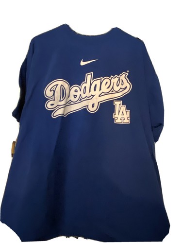 LA Dodgers Mens Short Sleeve Blue T 