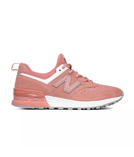 new balance 574 peach