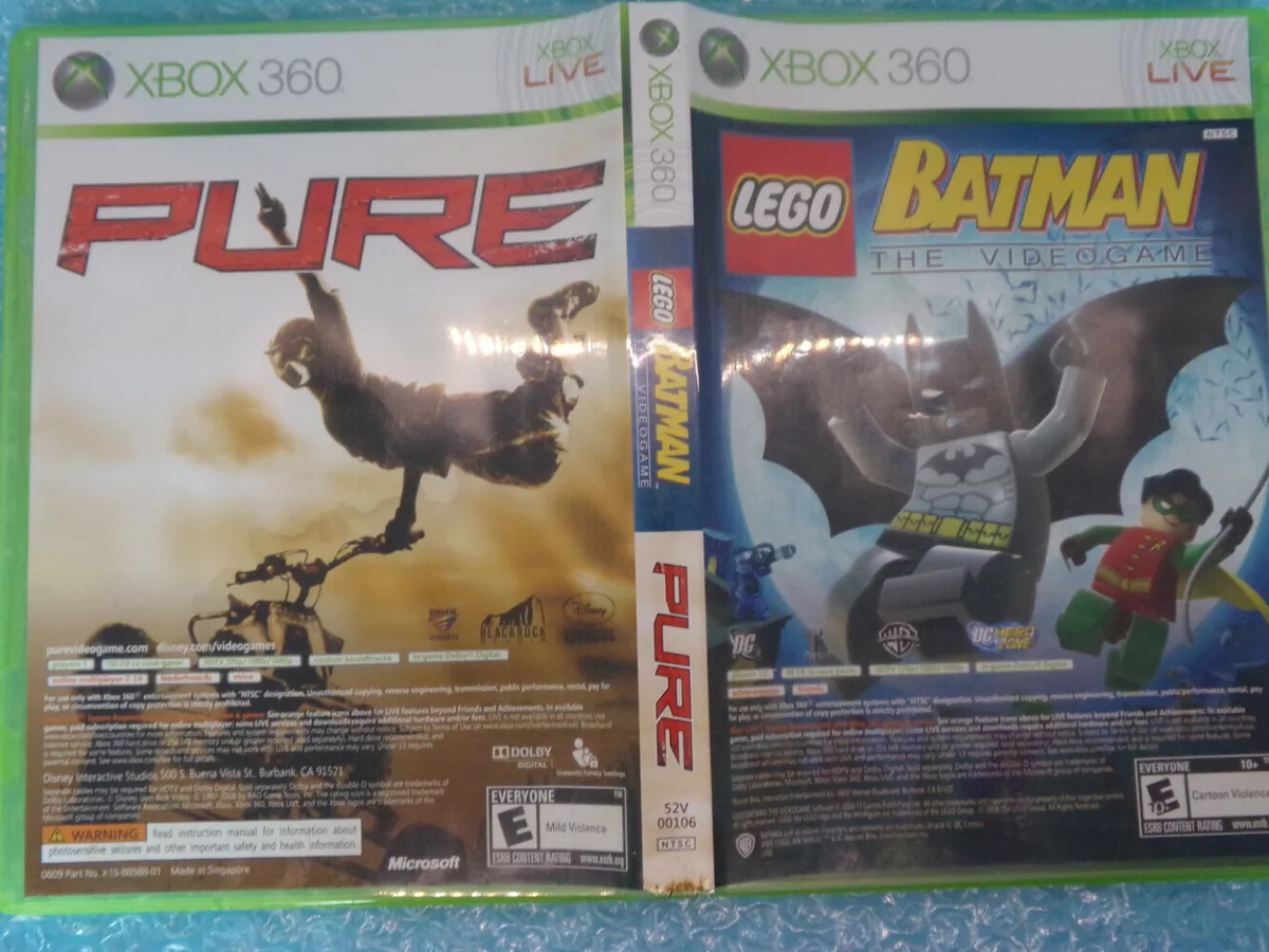 Lego batman pure clearance xbox 360