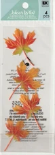 Jolee's by You 3-D Stickers MAPLE LEAF Canada Theme 81583 Fast FREE ship! NICE!