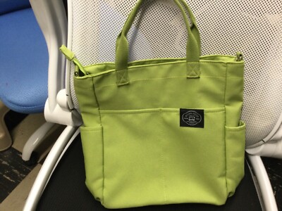 original design from 1982 canvas bag xifanni in lime green Purse