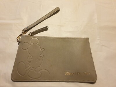 Pandora Disney Beutel Mickey Mouse Tasche Clutch Armband Grau Andenken Sammlerstück