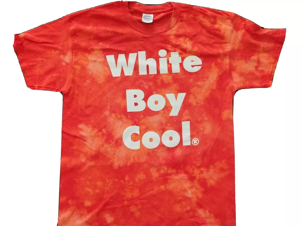 Red shirt online bleach tie dye