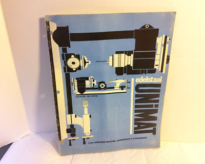 Unimat Edelstaal Catalog (No UA/69), 5-in-1 Precision Machine & Accessories