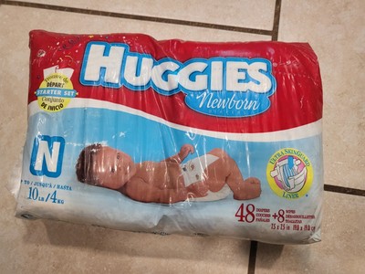 vintage huggies diapers 2000 newborn rare starter