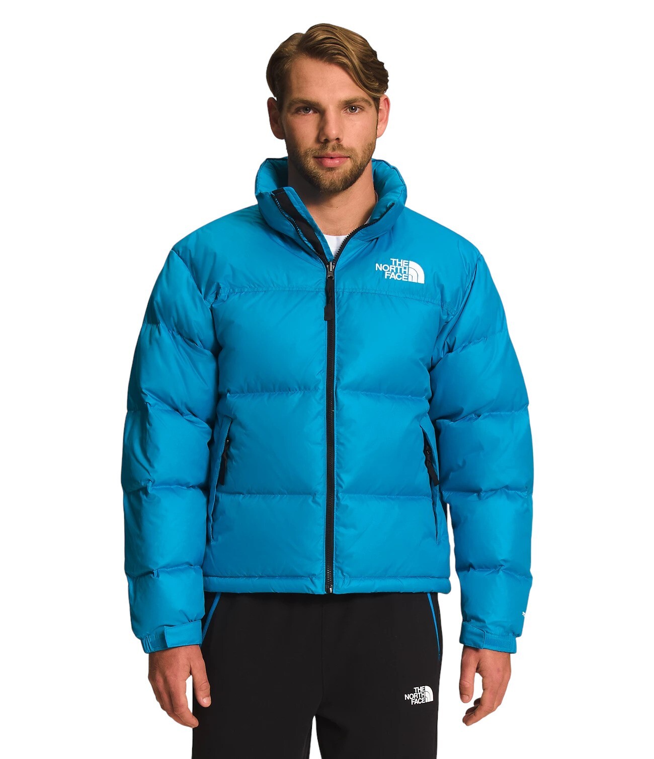 the north face 1996 retro nuptse packable jacket meridian blue