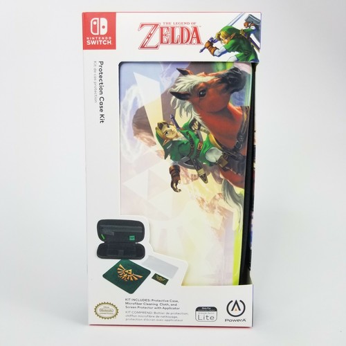Legend Of Zelda For Nintendo Switch Lite- Hyrule Field Protection Case Kit NEW