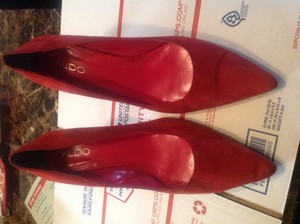 aldo red stilettos